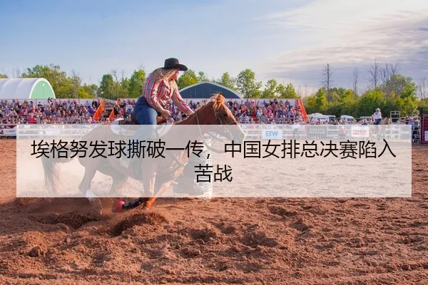 埃格努发球撕破一传，中国女排总决赛陷入苦战 | yaxin